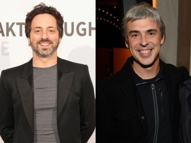 larry page and sergey brin google