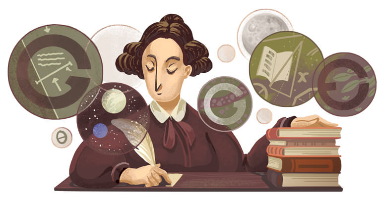 mary somerville doodle google